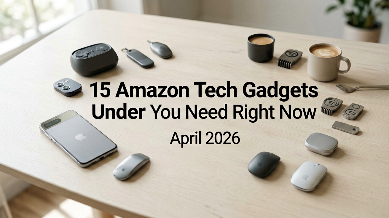 15 Amazon Tech Gadgets Under $25 You Need Right Now (April 2026)