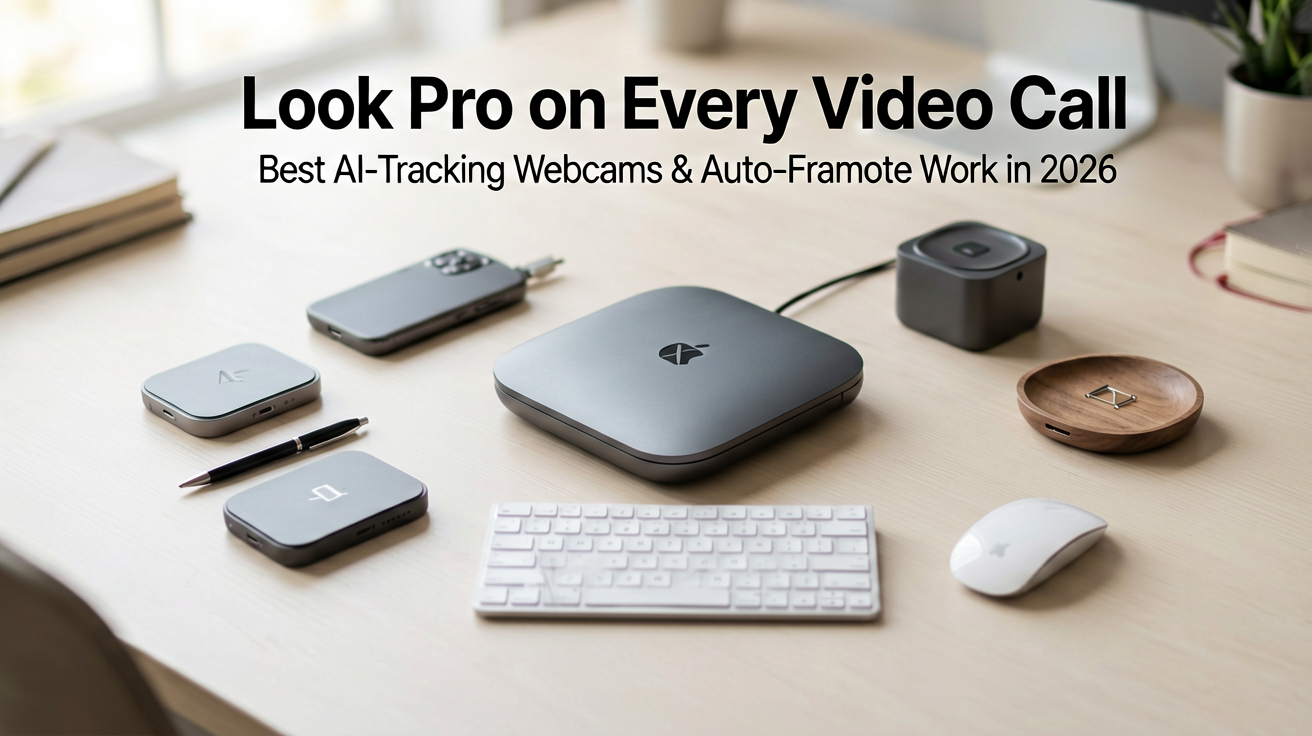 Look Pro on Every Video Call: Best AI-Tracking Webcams & Auto-Framing Gear for Remote Work in 2026