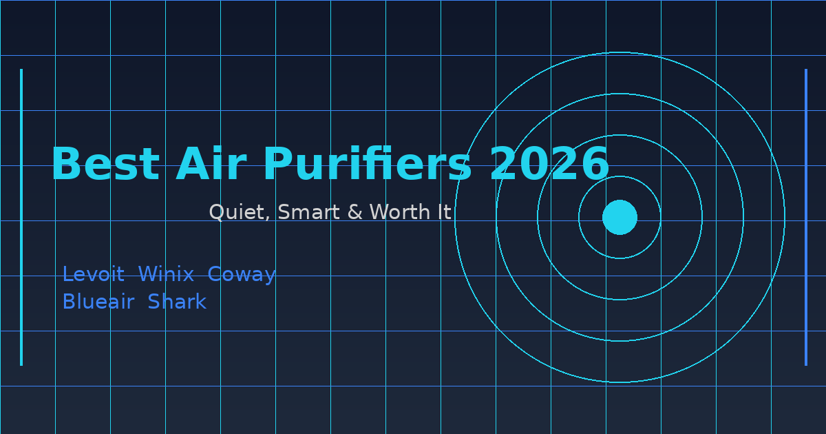 Best Air Purifiers 2026: Quiet, Smart, and Actually Worth It