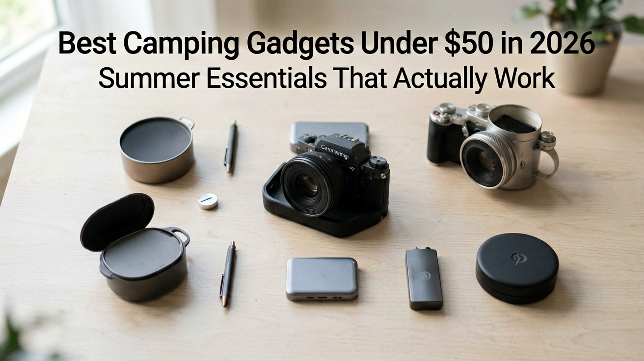 Best Camping Gadgets Under $50 in 2026 - Summer Essentials That Actually Work