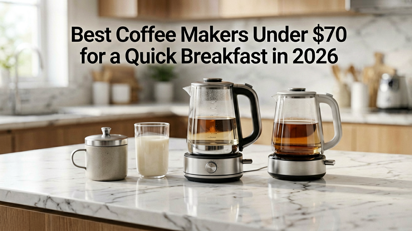 Best Coffee Makers Under $70 for a Quick Breakfast in 2026