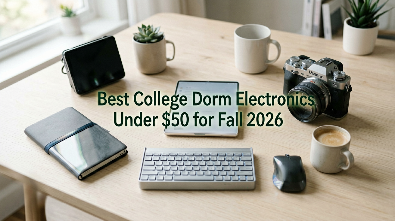 Best College Dorm Electronics Under $50 for Fall 2026