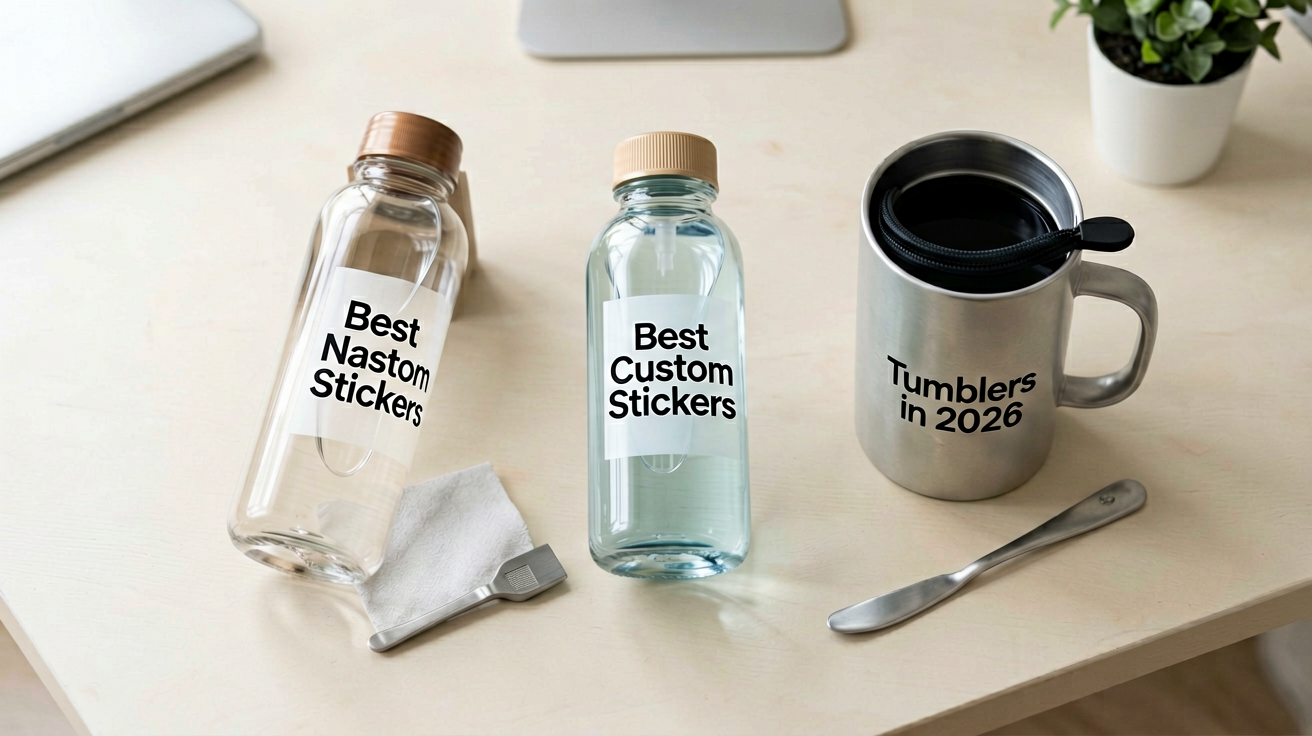 Best Custom Name Stickers for Water Bottles and Tumblers in 2026