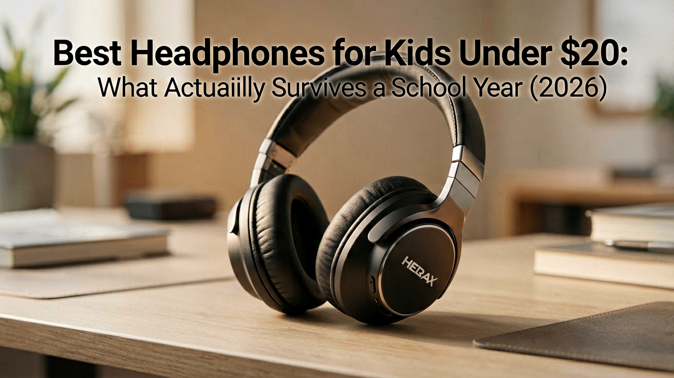 Best Headphones for Kids Under $20: What Actually Survives a School Year (2026)