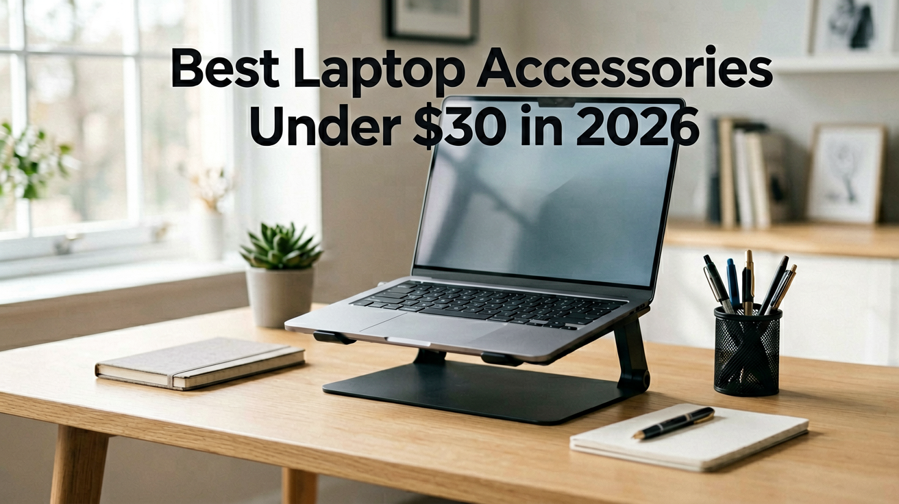 Best Laptop Accessories Under $30 in 2026