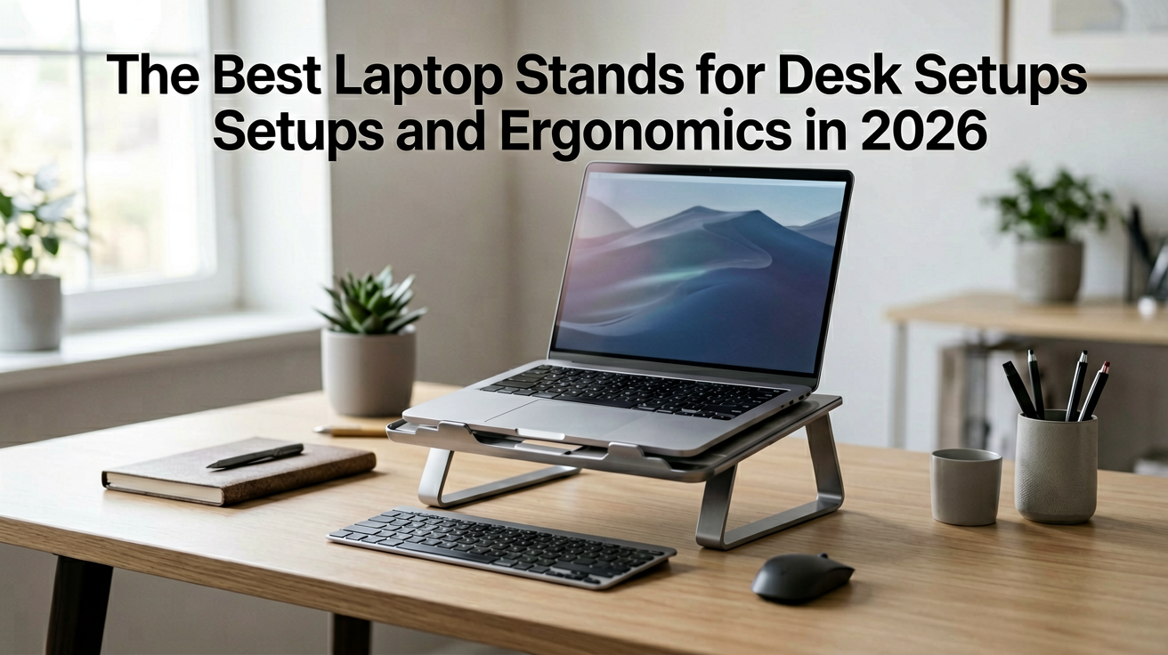 The Best Laptop Stands for Desk Setups and Ergonomics in 2026