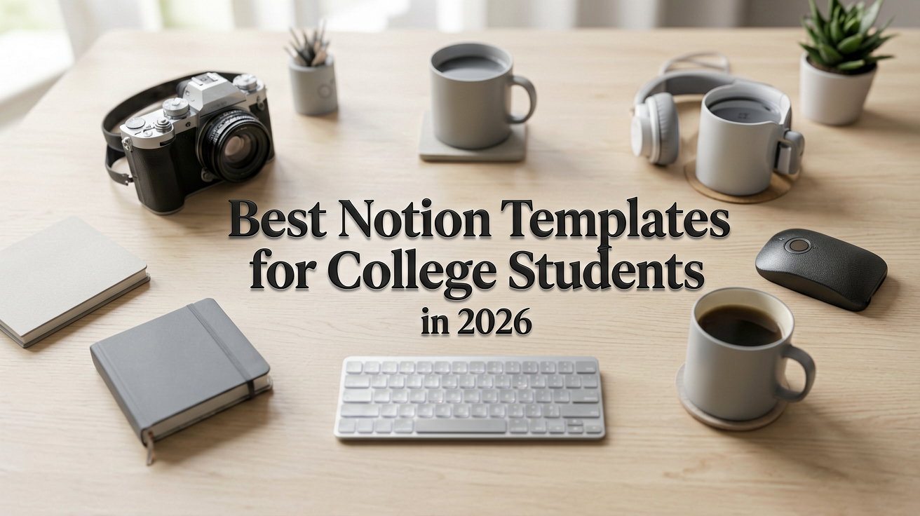 Best Notion Templates for College Students in 2026