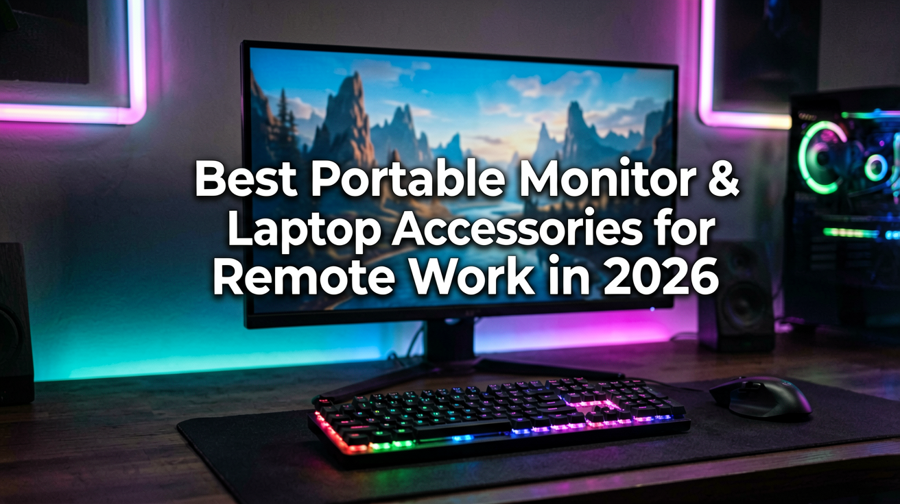 Best Portable Monitor & Laptop Accessories for Remote Work in 2026
