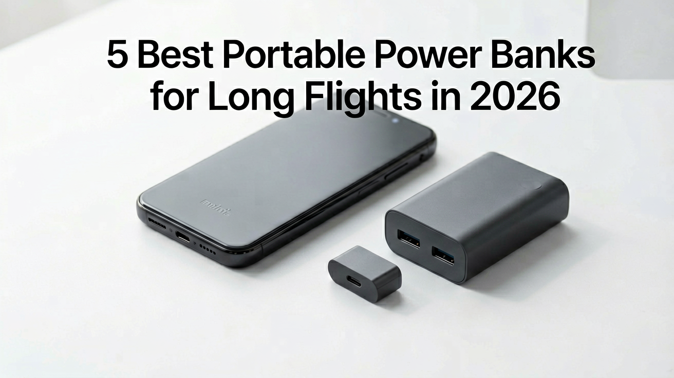 5 Best Portable Power Banks for Long Flights in 2026