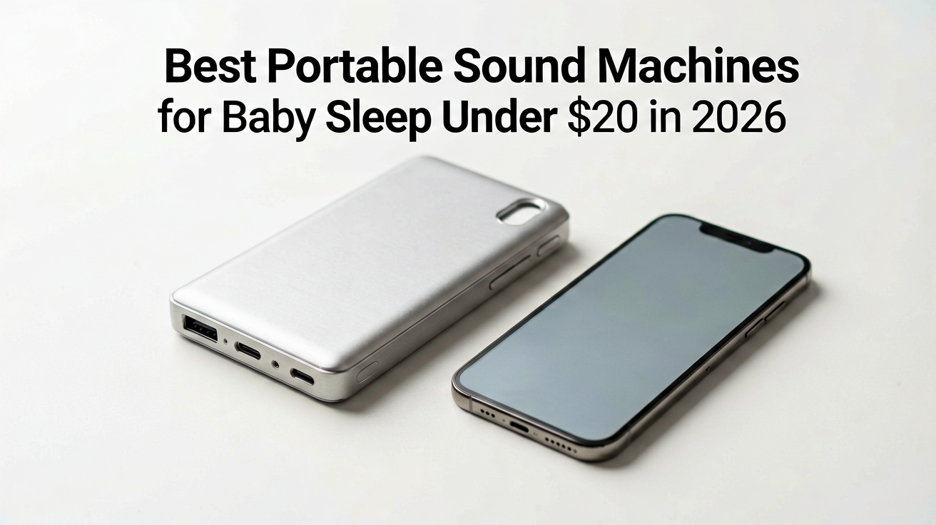 Best Portable Sound Machines for Baby Sleep Under $20 in 2026