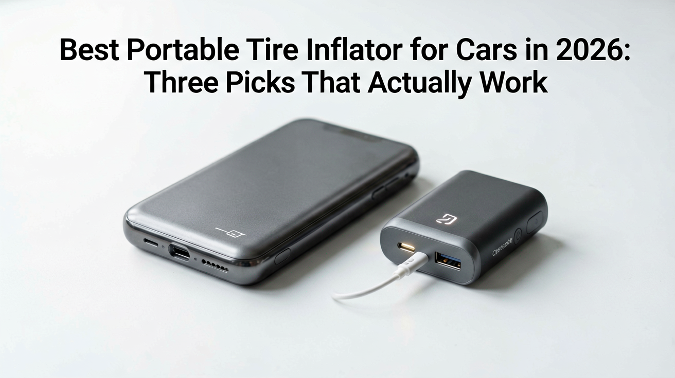 Best Portable Tire Inflator for Cars in 2026: Three Picks That Actually Work