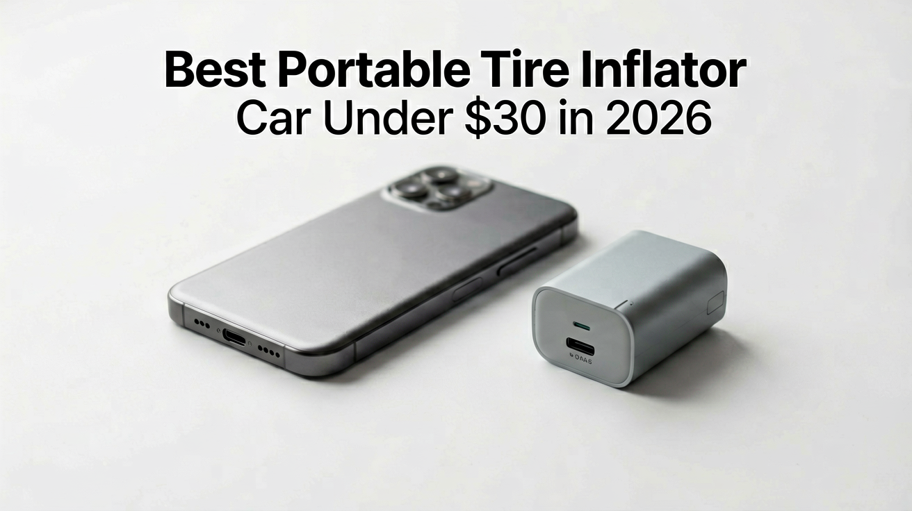 Best Portable Tire Inflator for Cars Under $30 in 2026