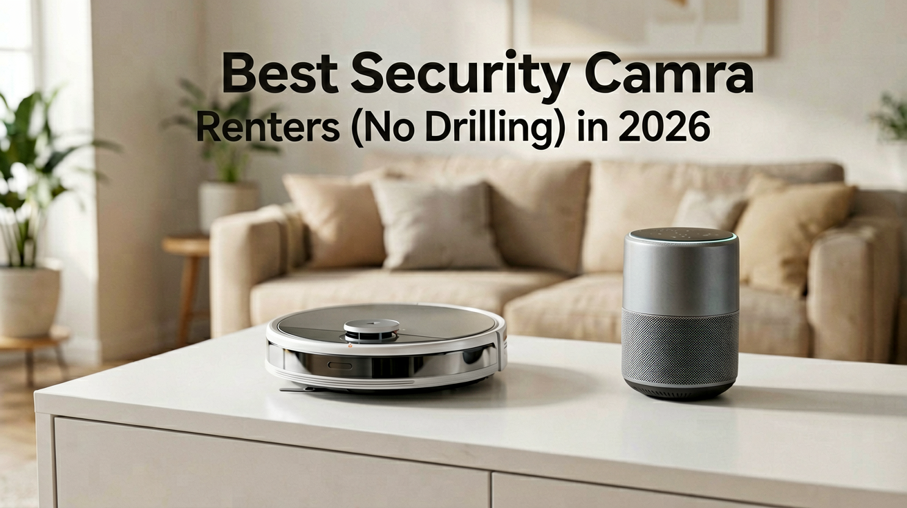 Best Security Camera for Renters (No Drilling) in 2026