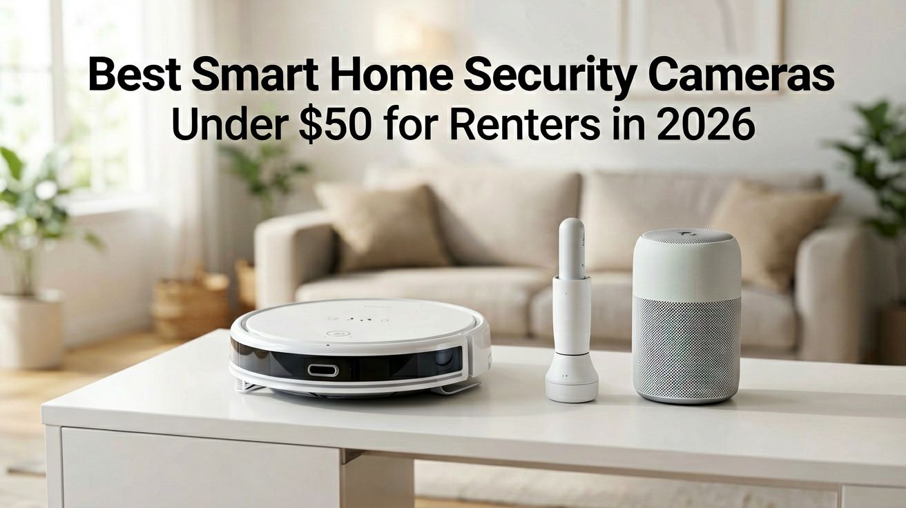 Best Smart Home Security Cameras Under $50 for Renters in 2026