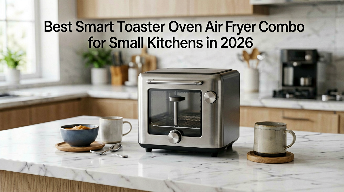 Best Smart Toaster Oven Air Fryer Combo for Small Kitchens in 2026