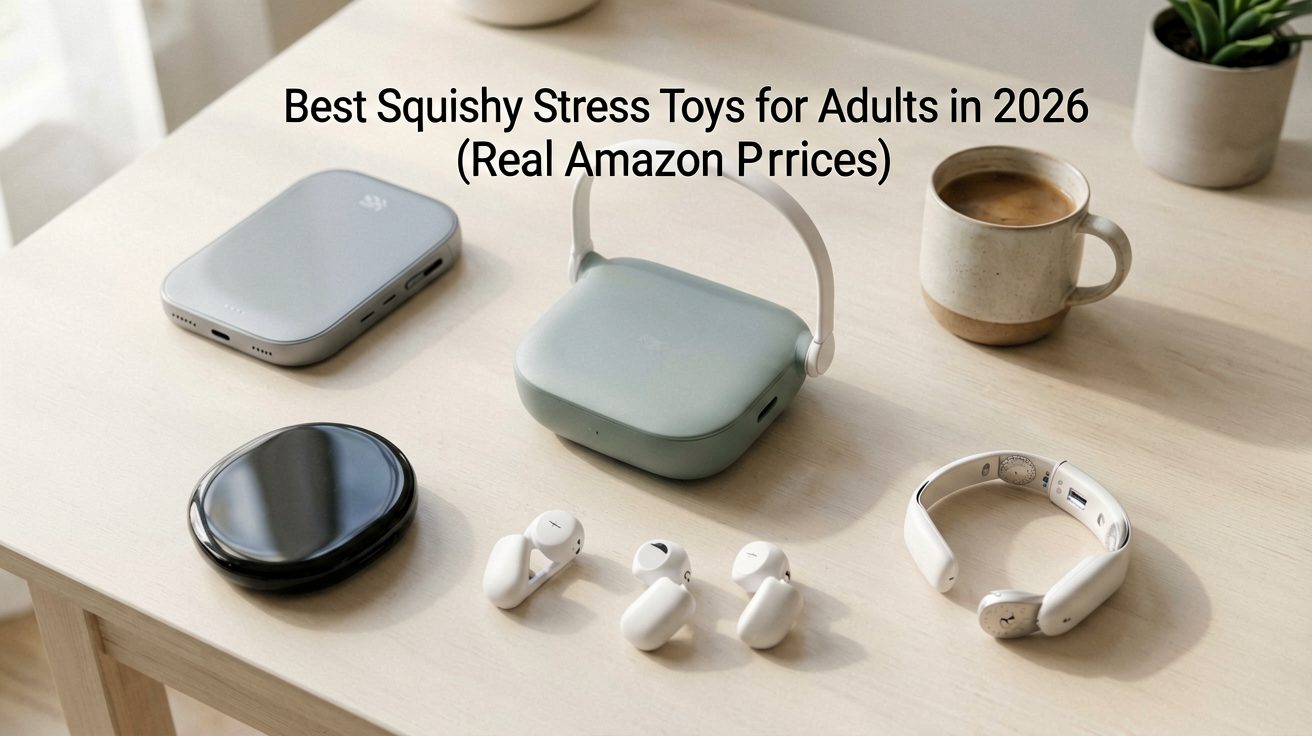 Best Squishy Stress Toys for Adults in 2026 (Real Amazon Prices)