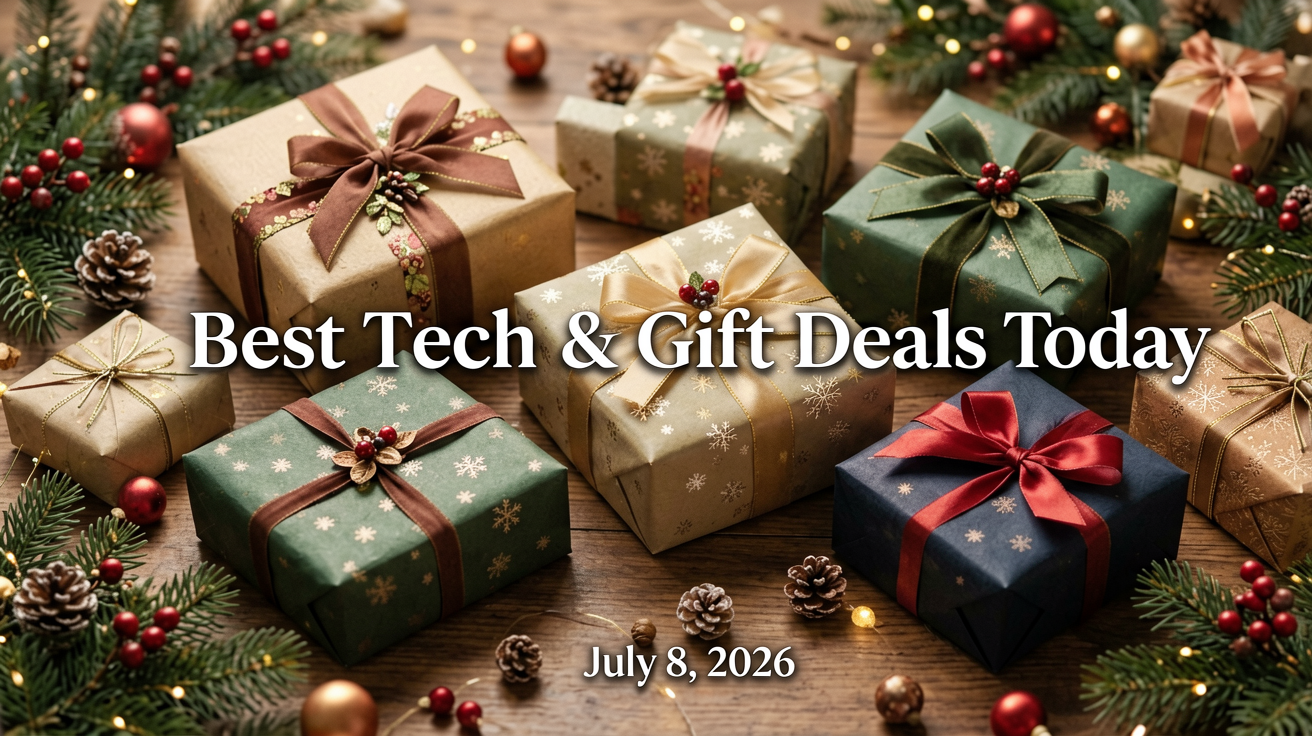Best Tech & Gift Deals Today (July 8, 2026)