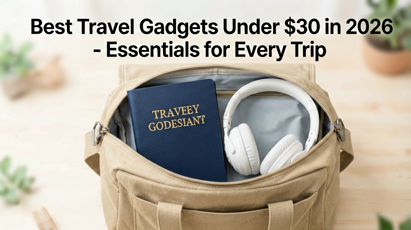 Best Travel Gadgets Under $30 in 2026 - Essentials for Every Trip