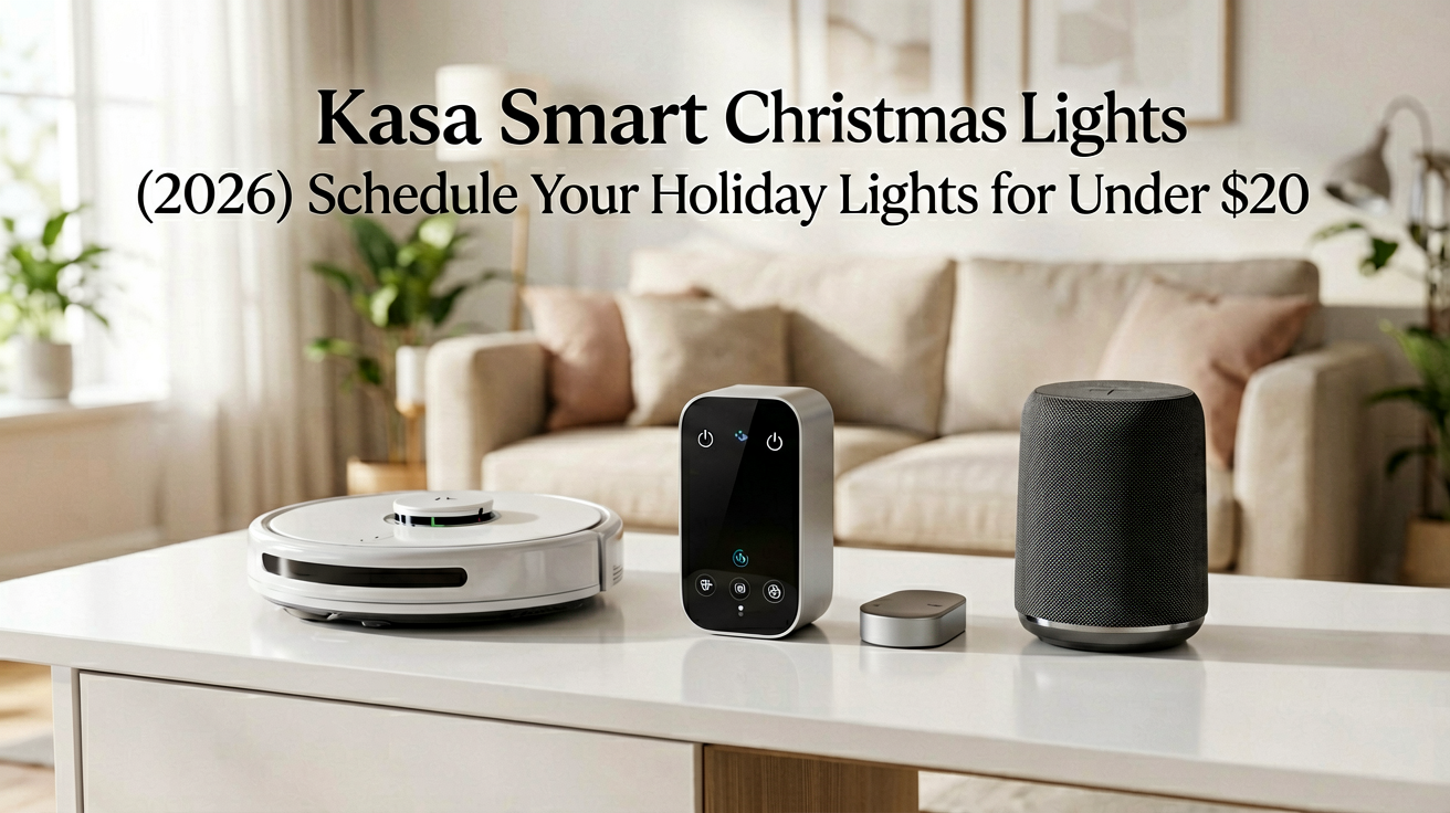 Kasa Smart Plug for Christmas Lights (2026): Schedule Your Holiday Lights for Under $20
