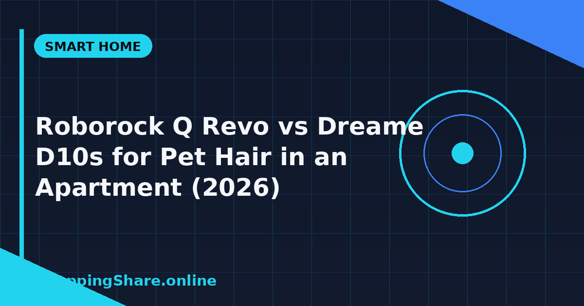 Roborock Q Revo vs Dreame D10s for Pet Hair in an Apartment (2026)