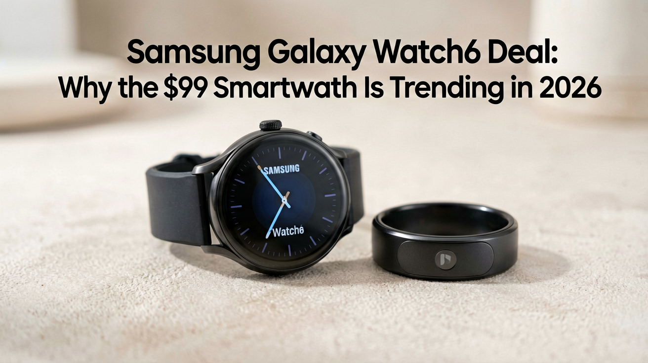 Samsung Galaxy Watch6 Deal: Why the $99 Smartwatch Is Trending in 2026
