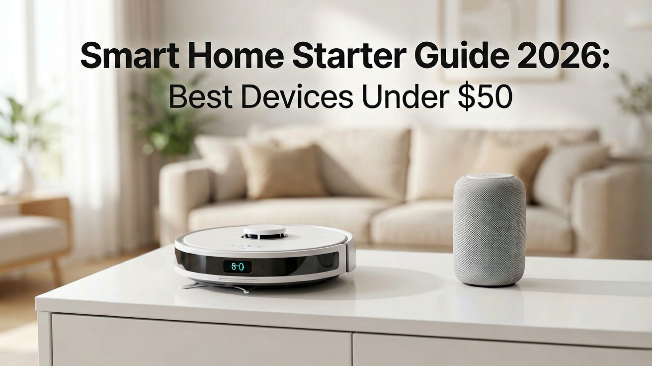 Smart Home Starter Guide 2026: Best Devices Under $50