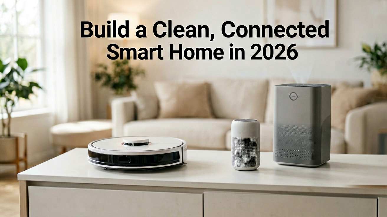 Build a Clean, Connected Smart Home in 2026: WiFi 7 Mesh + Air Purifier Starter Kit