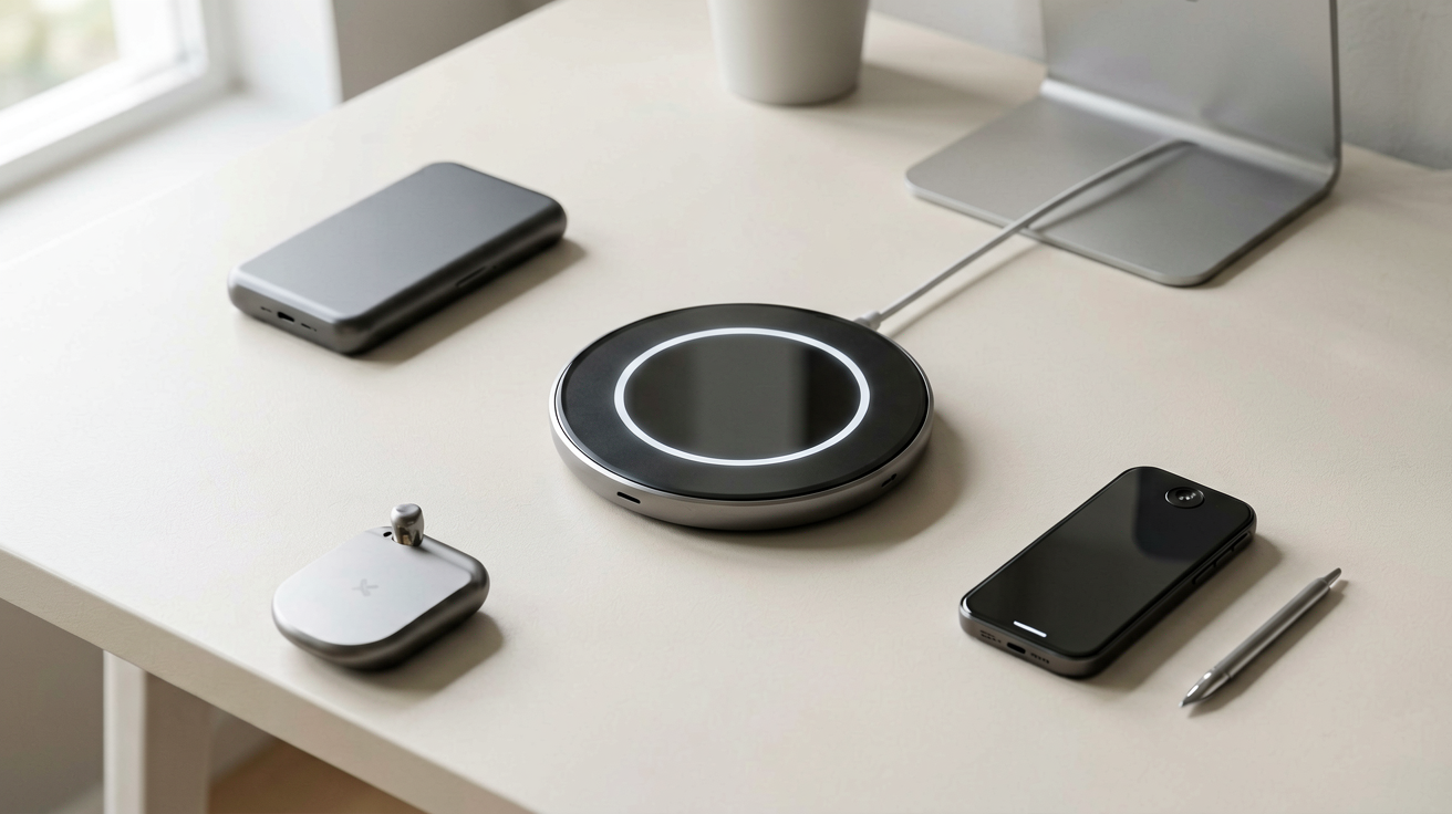 Best Wireless Charging Pad Qi for Bedside Minimalism 2026